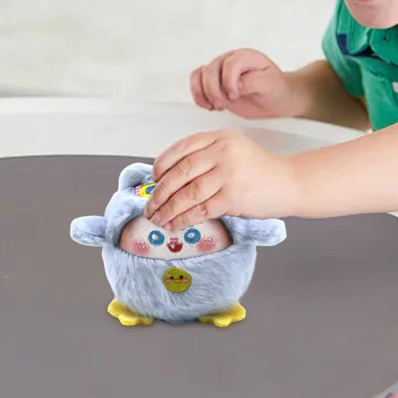 Cute Squeaks Cat Toys Kids Interactive Scented Pendant Realistic Soft Plush Toy Cat for Children Girls Boys Adults
