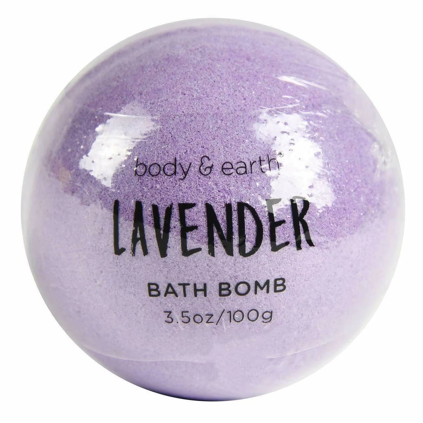 10Pcs Vegan Bath Bombs Gift Box, Lavender Scented Essential Oil Bath Fizzies 3.5Oz/100G Each