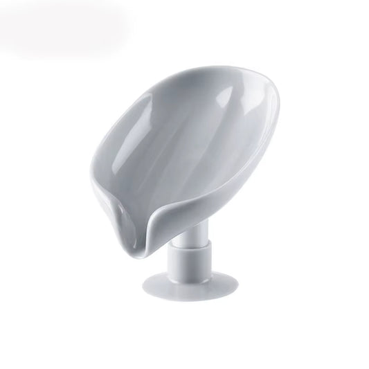 New Leaf-Shaped Drain Sponge Drain Soap Holder Suction Cup Soap Dish Soap Dish for Bathroom Bathroom Accessories for Bathroom