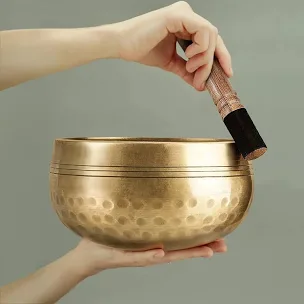 Tibetan Bowl Sing Bowl Nepalese Buddhist Tibetan Chanting Yoga Meditation Bowl Buddhist Sound Therapy Bowl Copper Religion Carft
