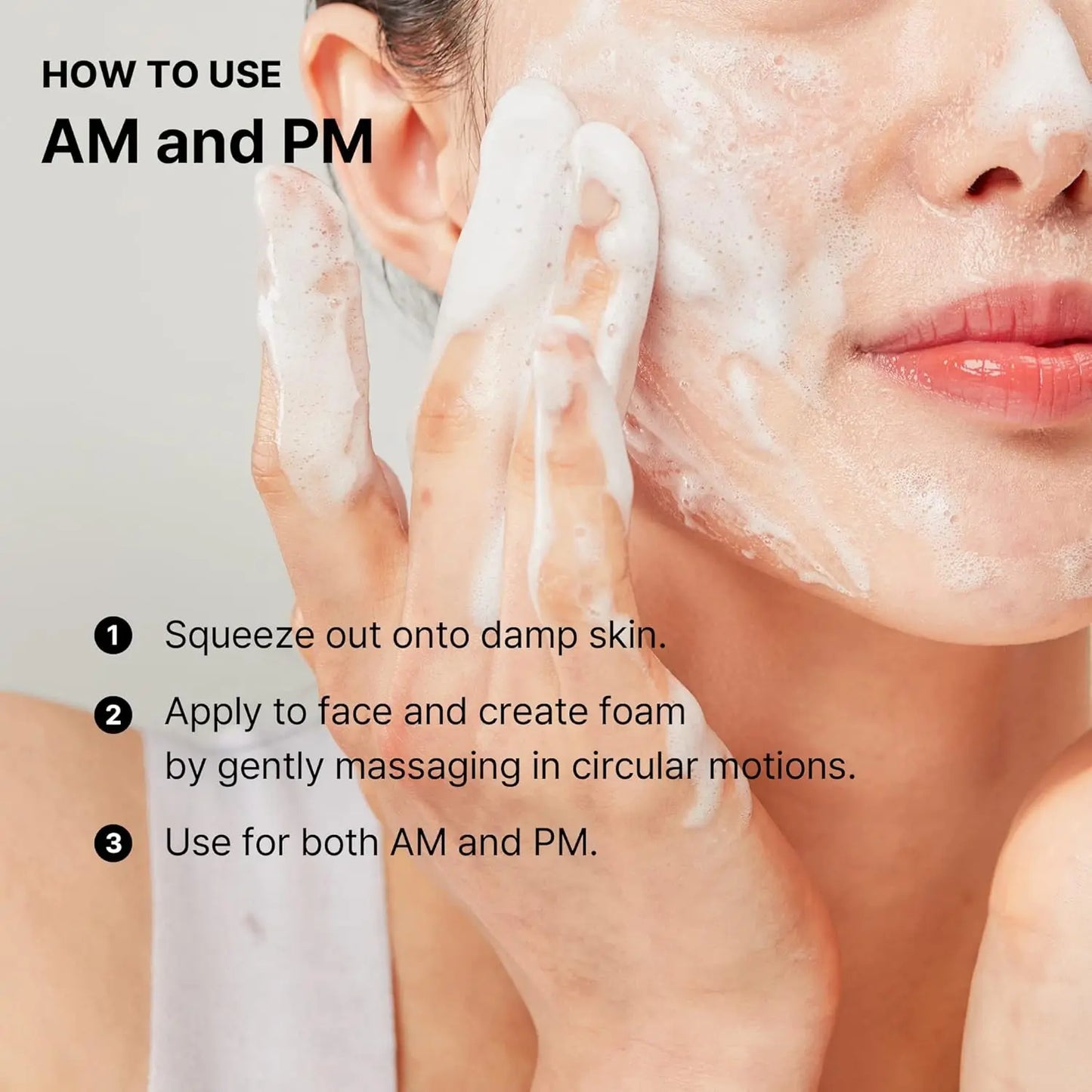 COSRX Low pH Good Morning Gel Face Cleanser, BHA Face Wash, Daily Mild Face Cleanser for Sensitive Skin Korean Face Wash