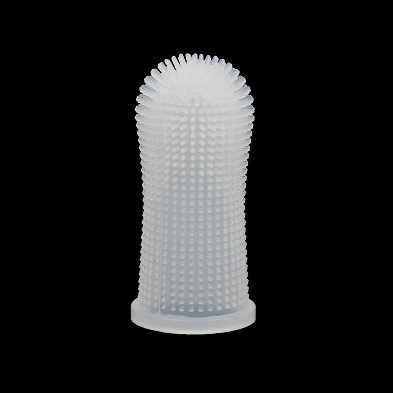 Dog Super Soft Pet Finger Toothbrush Teeth Cleaning Bad Breath Care Nontoxic Silicone Tooth Brush Tool Toothbrush Anti-Cavity
